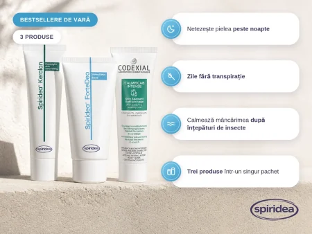 Cele mai bine vândute produse de vară - Keralan, ForteDeo, Calmiscab
