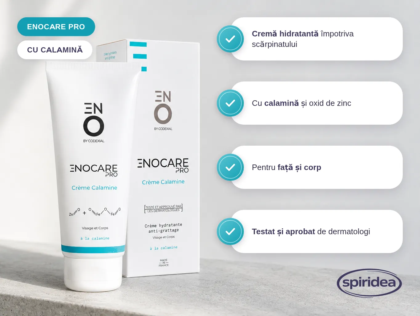 Codexial Enocare Pro Crème Calamine - imagine 3